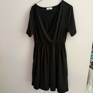 Zenana Outfitters Black Mini Dress